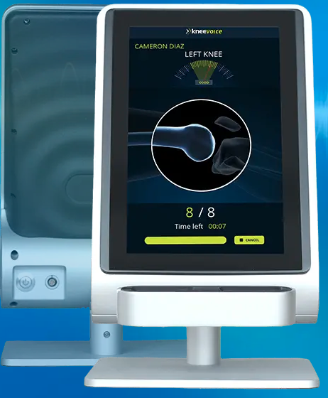 Kneevoice cartilage Auscultation tool