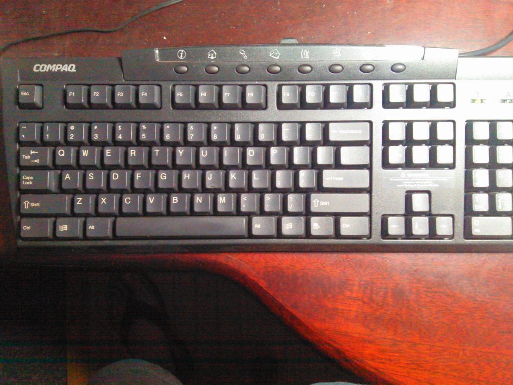 Compaq keyboard
