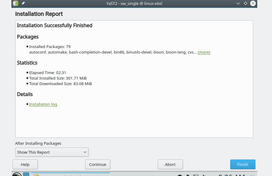 devel_basis success image