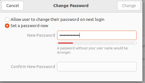Ubuntu password annoyance