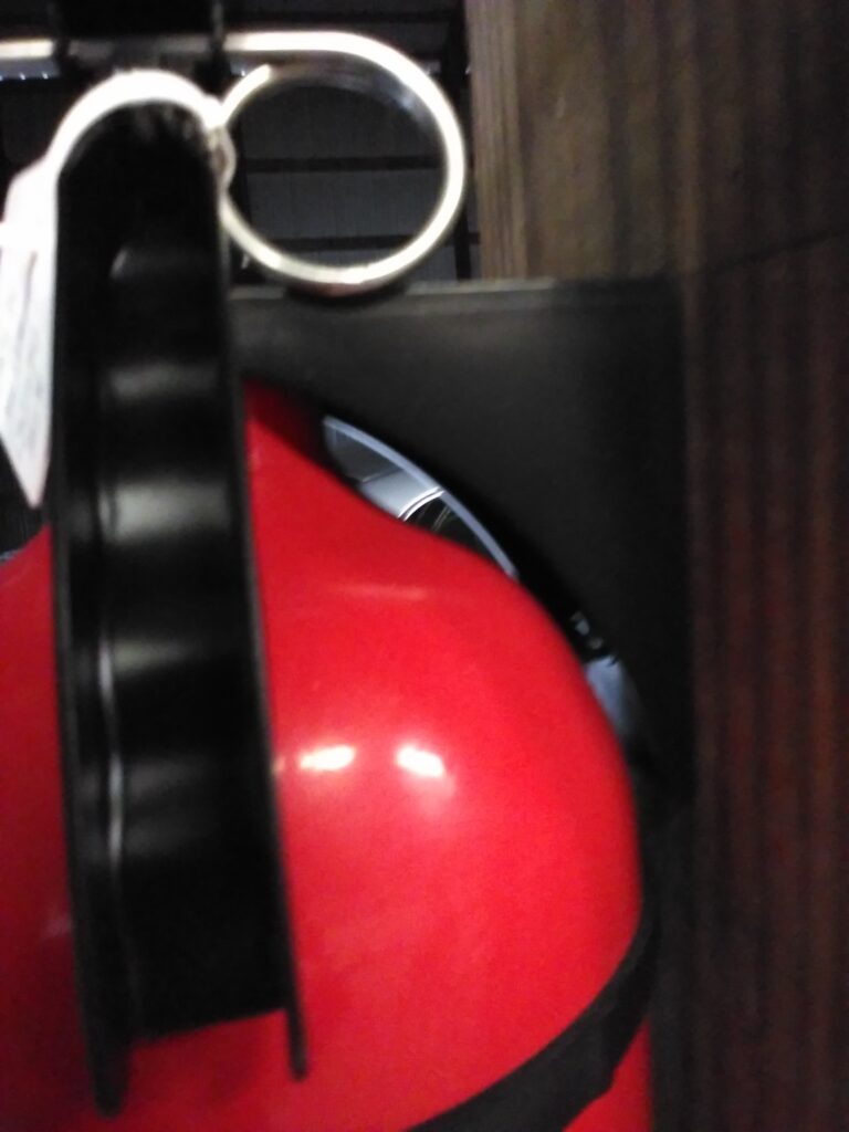 crummy black plastic bracket