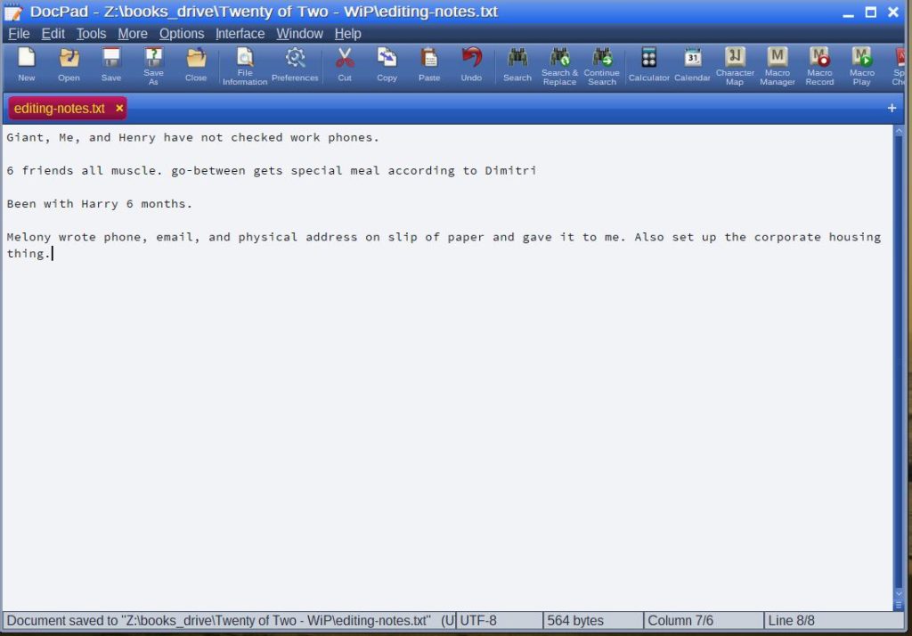 DocPad screen shot