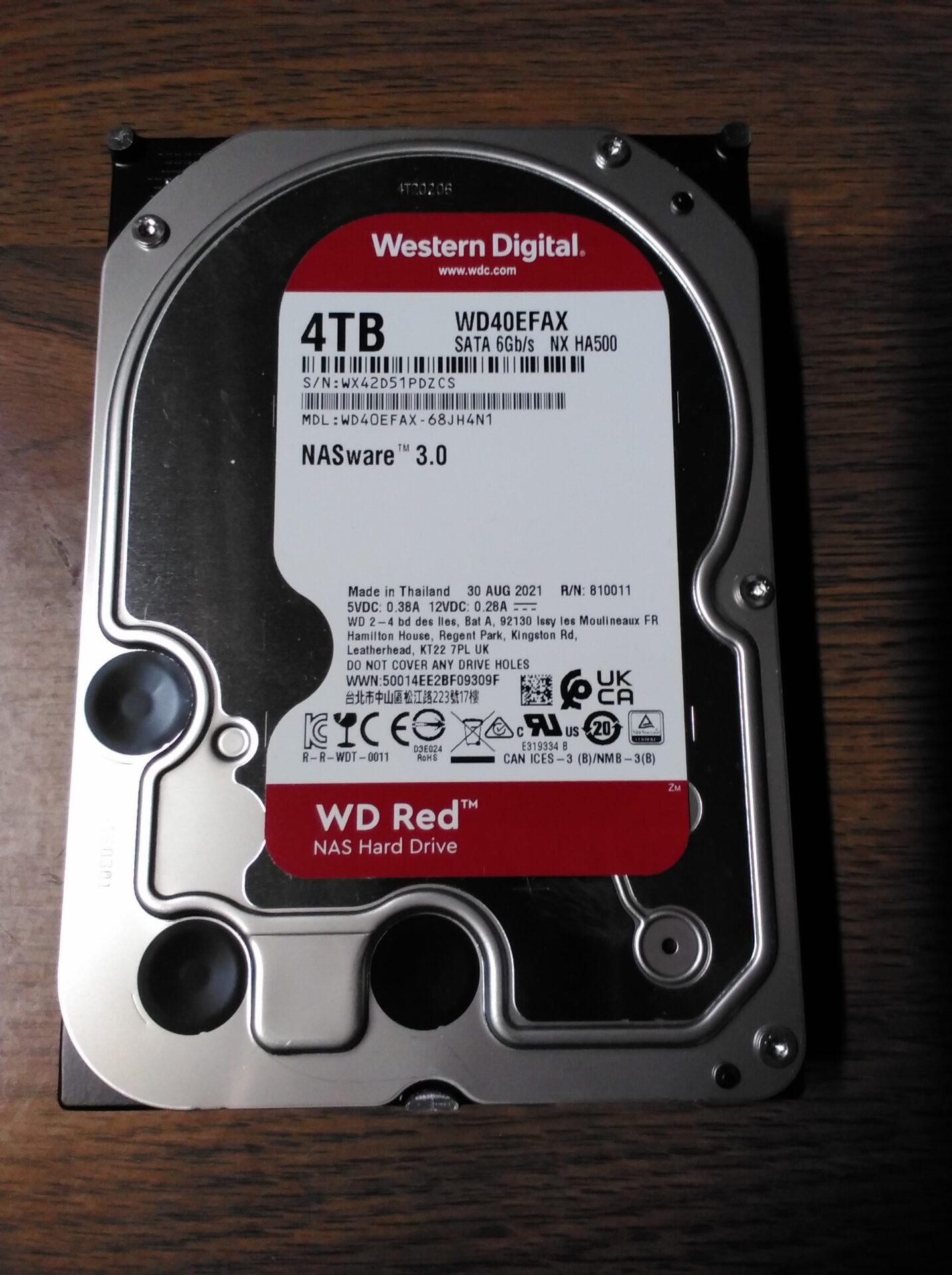 WD RED 4TB