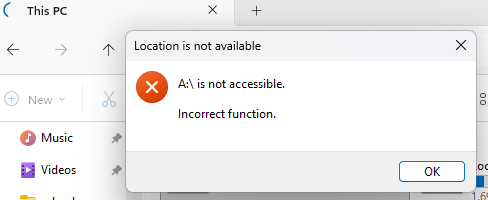 Microsoft Broke IDE LS-120 Support